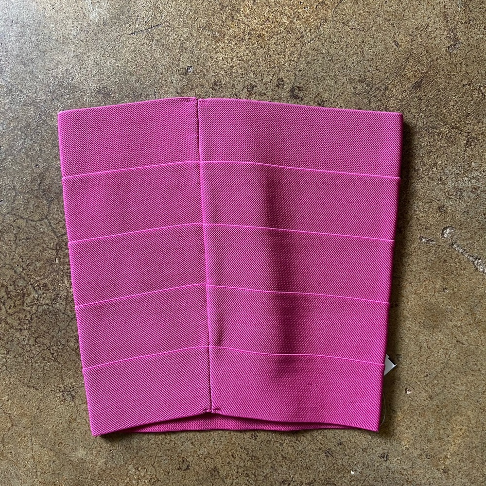 NWOT Pleasure Doing Business Bandage Mini Skirt - Picture 5 of 5